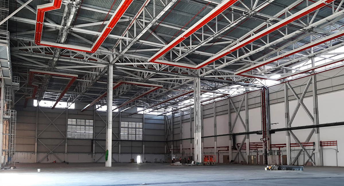 Incide Engineering struttura Hangar Sigonella