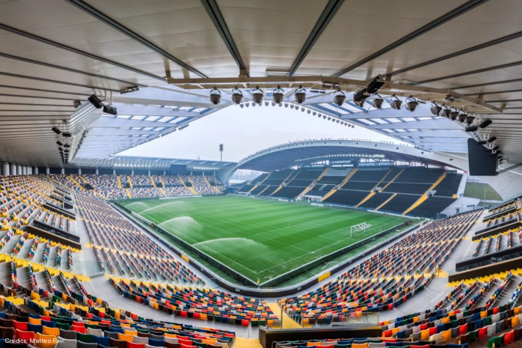 Incide Stadium Friuli Udine - Italy
