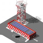 Torre radar e palazzina di comando - Aeroporto di Genova | Italia