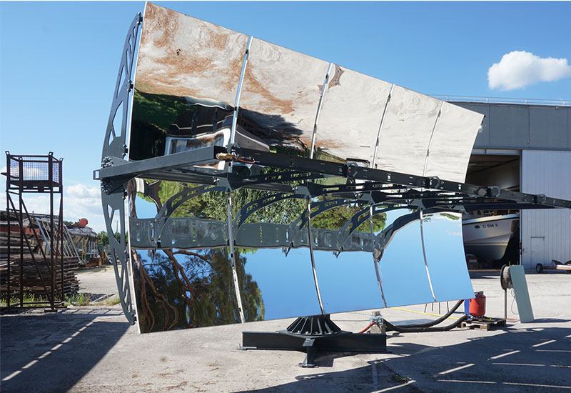 Prototipo per concentratore solare – Padova, Italia